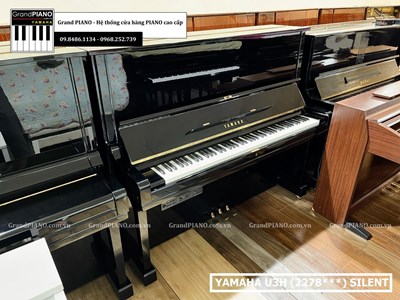 Đàn Piano cơ YAMAHA U3H (2278***) SILENT