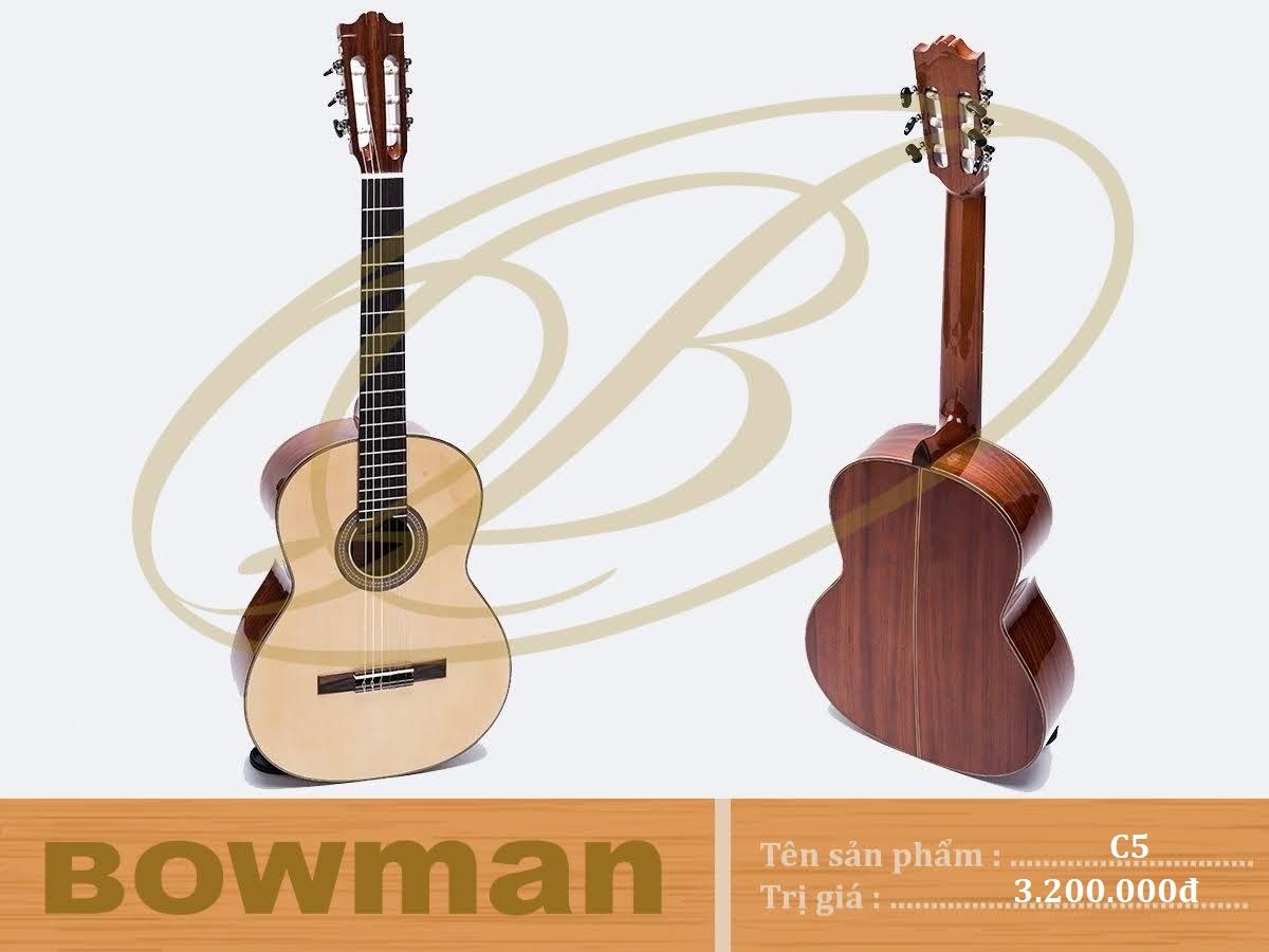Đàn guitar - BOWMAN Classic C5