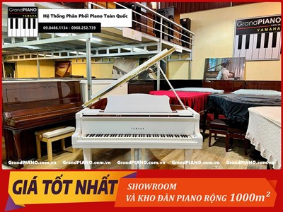 Đàn Piano cơ YAMAHA C5 5483947 - MÀU TRẮNG