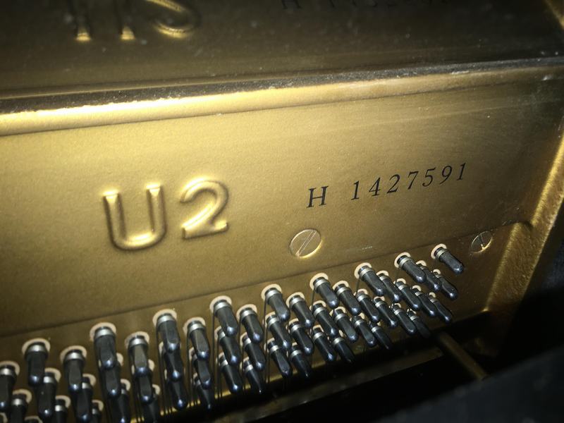 YAMAHA U2H - SERI: 1427591 