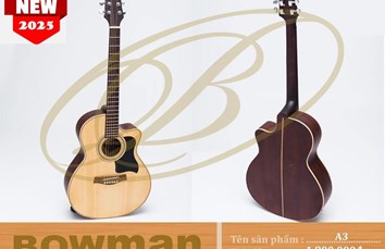 Đàn Guitar Bowman Acoustic A3 (2025)