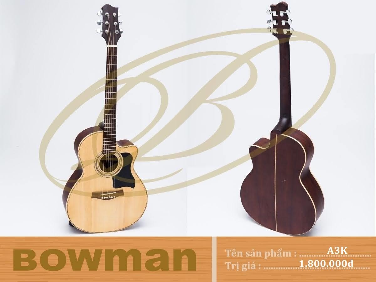 Đàn guitar - BOWMAN Acoustic A3K