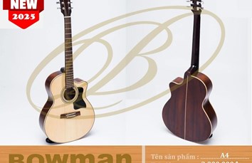 Đàn Guitar Bowman Acoustic A4 (2025)