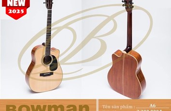 Đàn Guitar Bowman Acoustic A6 (2025)
