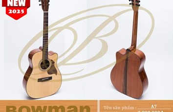 Đàn Guitar Bowman Acoustic A7 (2025)