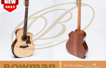 Đàn Guitar Bowman Acoustic A9 (2025)