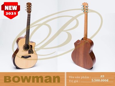 Đàn Guitar Bowman Acoustic A9 (2025)