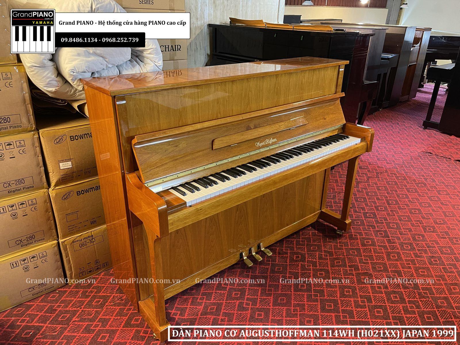 Đàn Piano cơ AUGUSTHOFFMAN 114WH (H021XX) JAPAN
