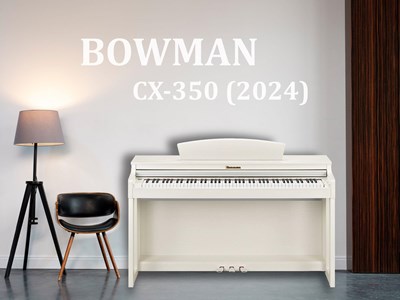 Đàn Piano Điện Mới BOWMAN CX-350 WH (Model 2024)