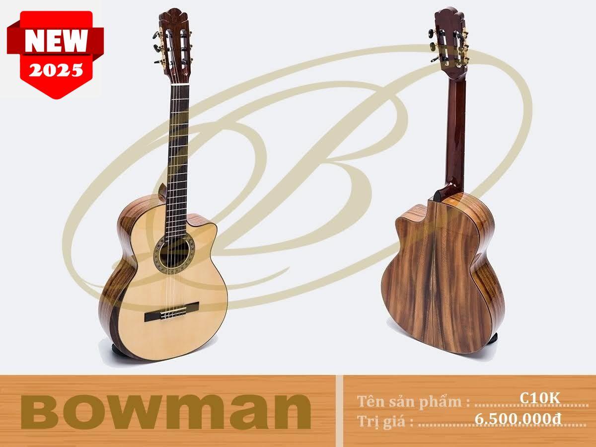 Đàn Guitar Bowman Classic C10K (2025)
