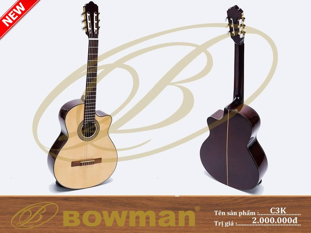 Đàn guitar Bowman Classic C3K (2023