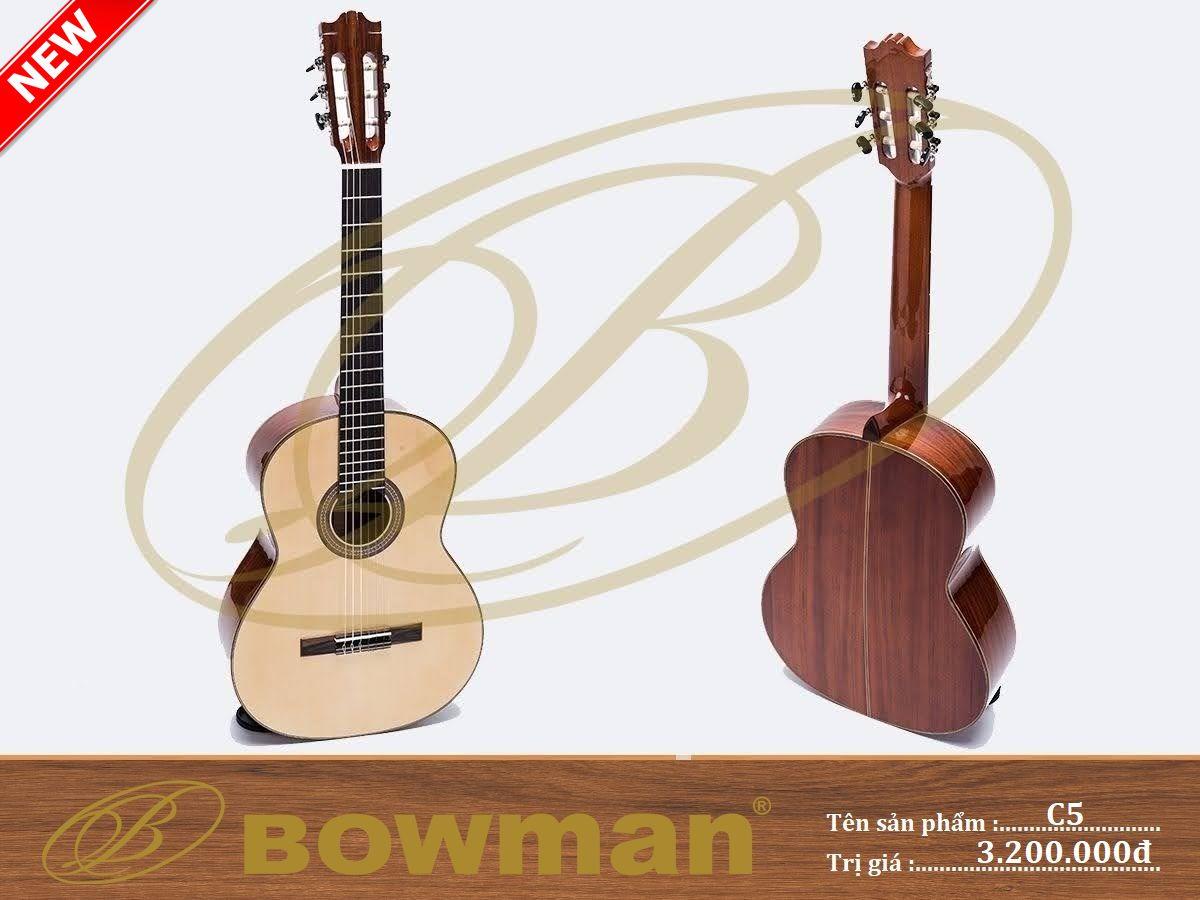 Đàn guitar Bowman Classic C5 (2023)