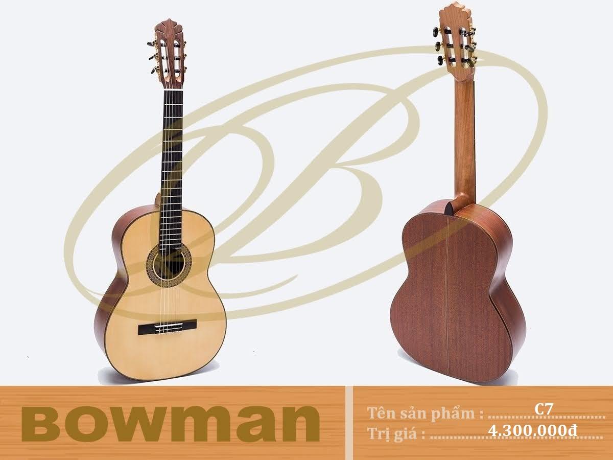 Đàn guitar - BOWMAN Classic C7
