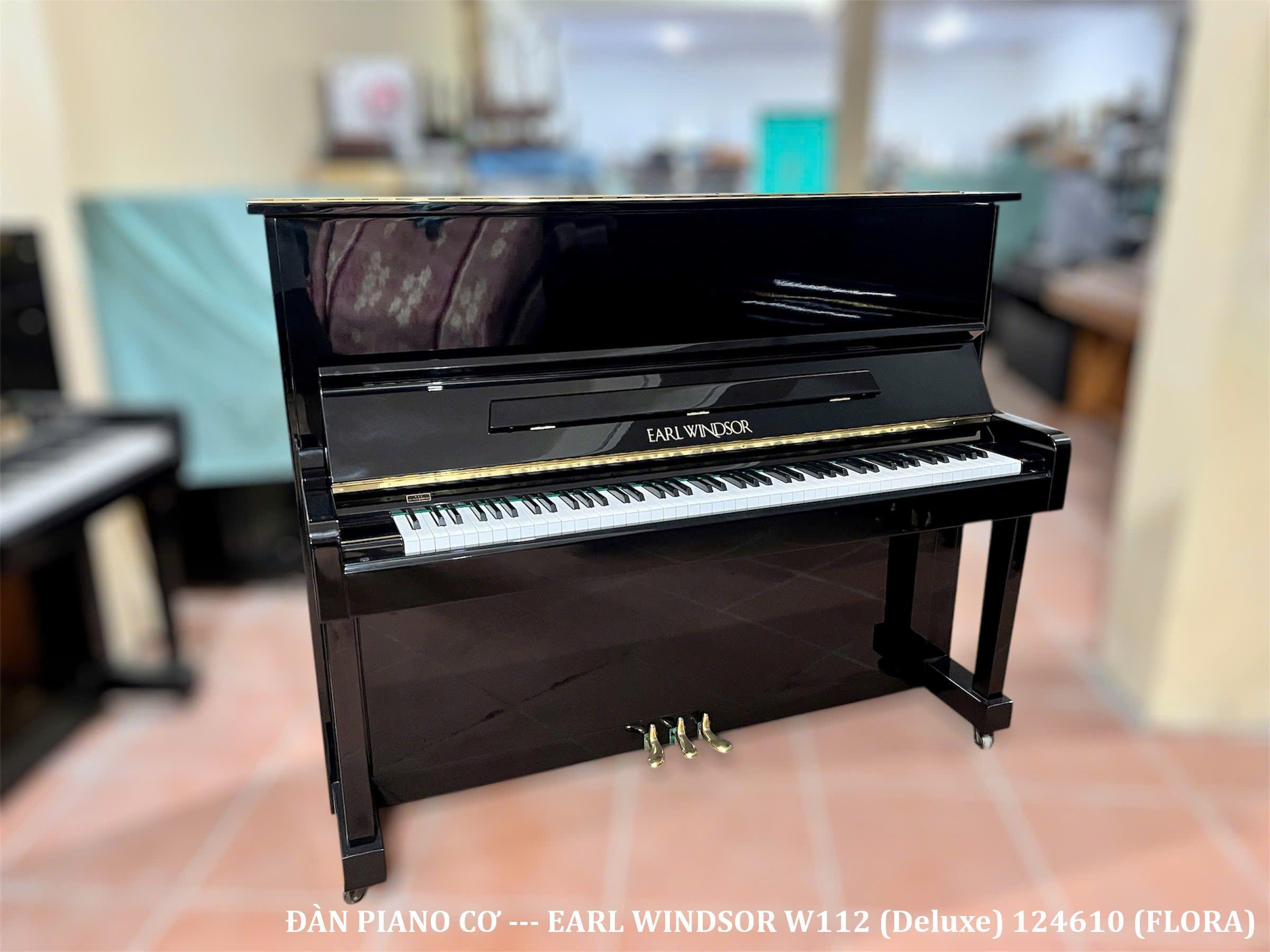 Đàn Piano cơ EARL WINDSOR W112 (Deluxe) 124610 (FLORA)