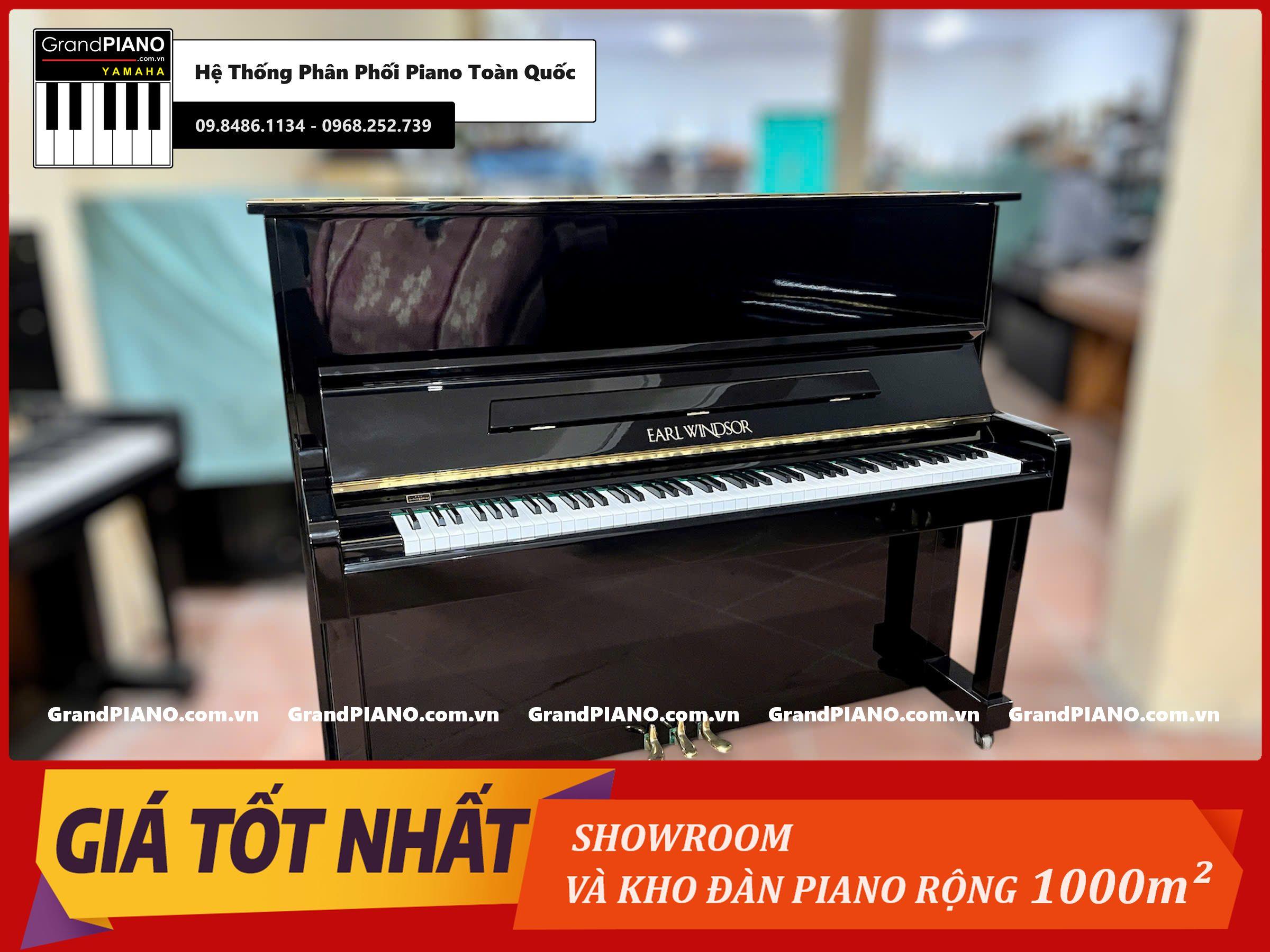 Đàn Piano cơ EARL WINDSOR W112 (Deluxe) 124610 (FLORA)