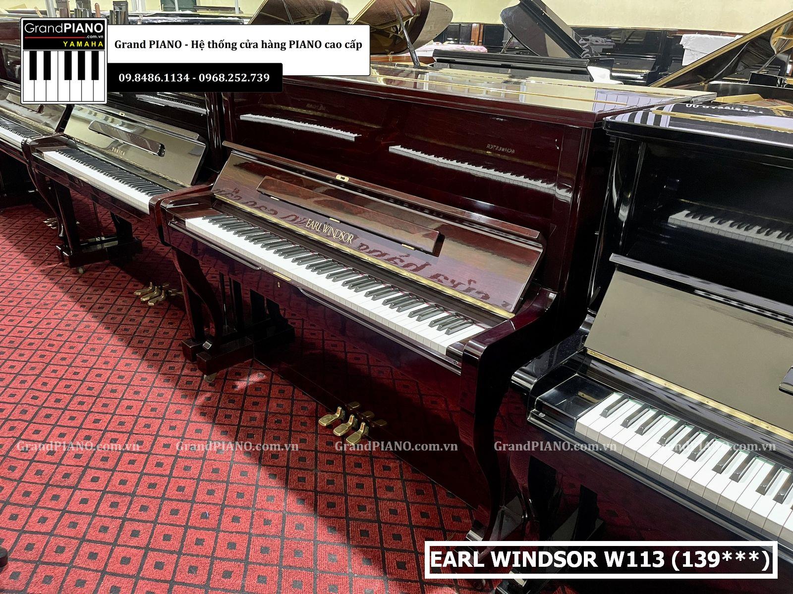 Đàn Piano cơ EARL WINDSOR W113 (139***)