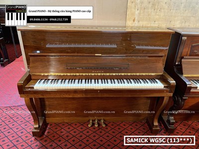 Đàn Piano cơ SAMICK WG5C (113***)