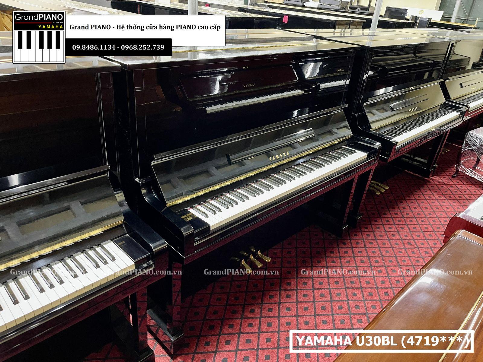 Đàn Piano cơ YAMAHA U30BL (4719***)