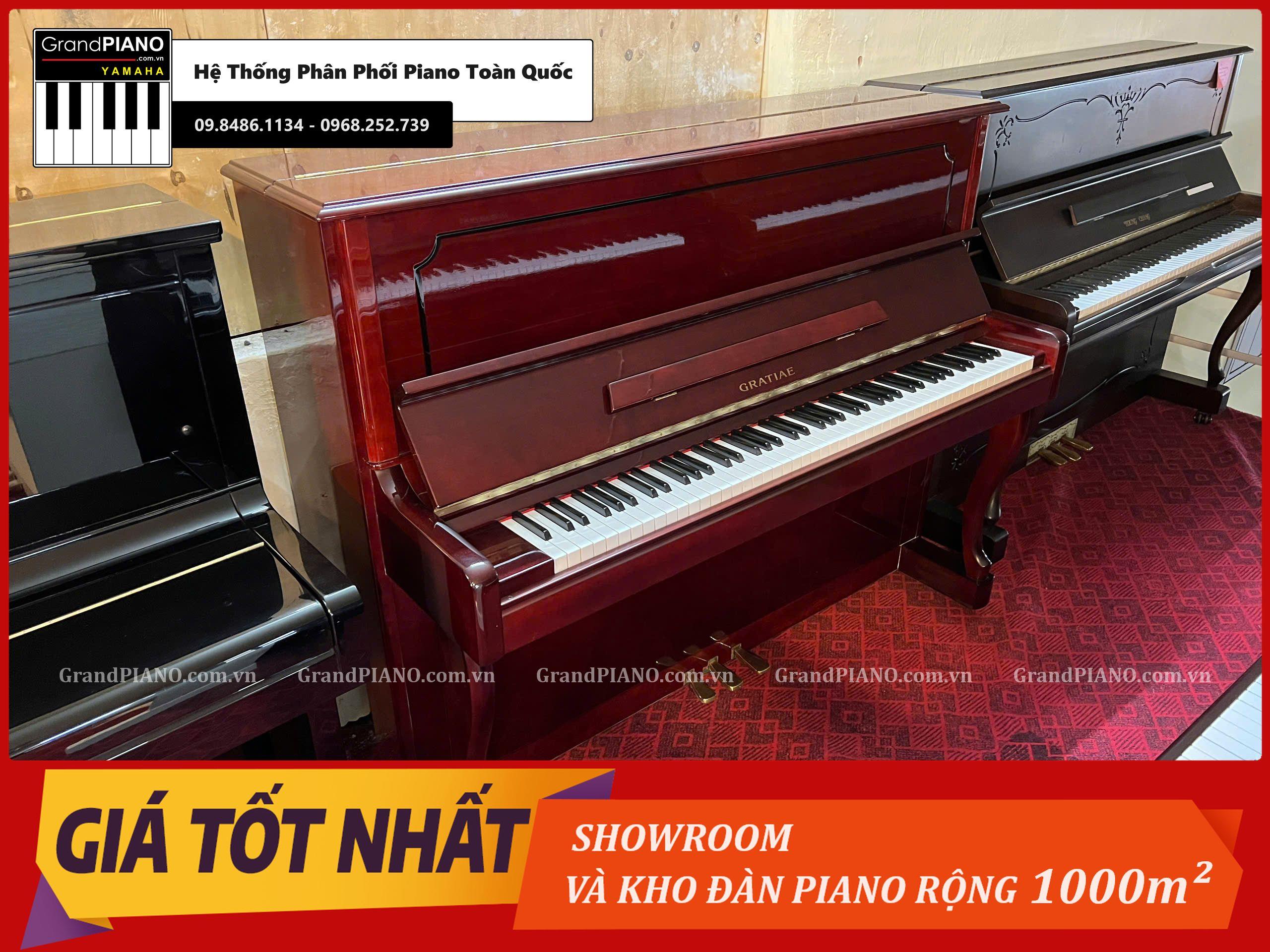 Đàn Piano cơ GRATIAE PU120MSC [ CẬP NHẬT ]